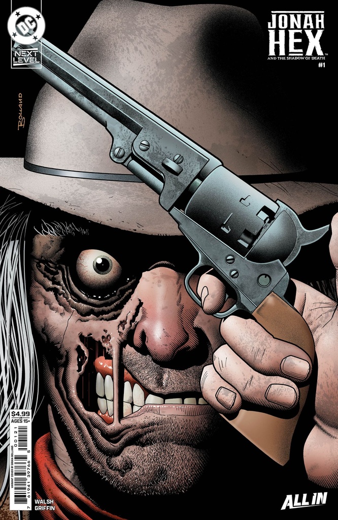 Jonah Hex and the Shadow of Death #1 of 6 (Cover B Brian Bolland Card Stock Variant)