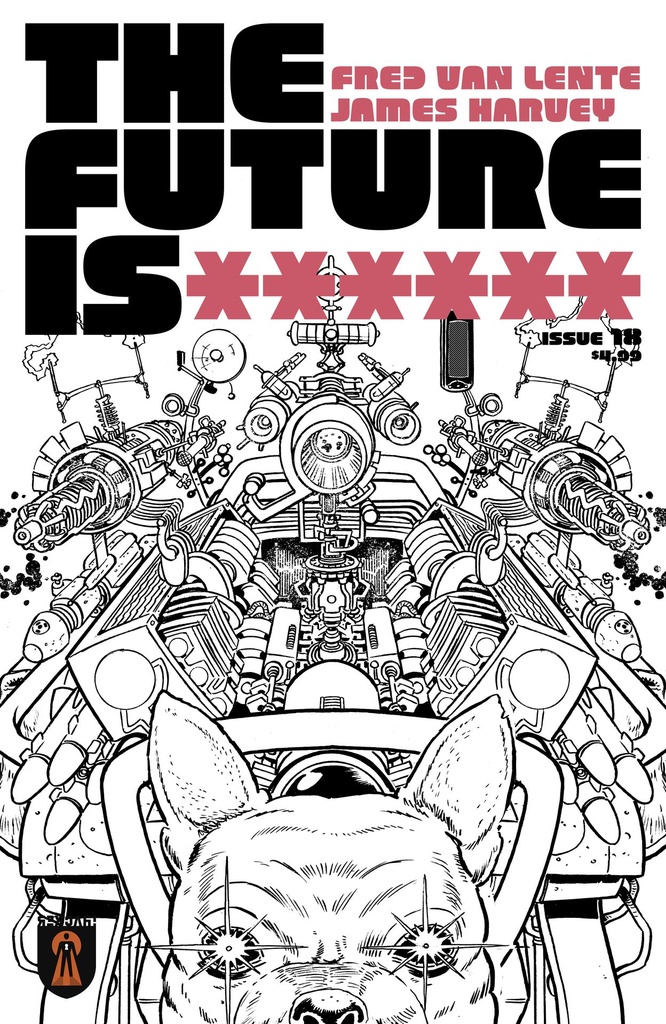 The Future Is ****** #18 (Cover C David Lapham B&W Variant)