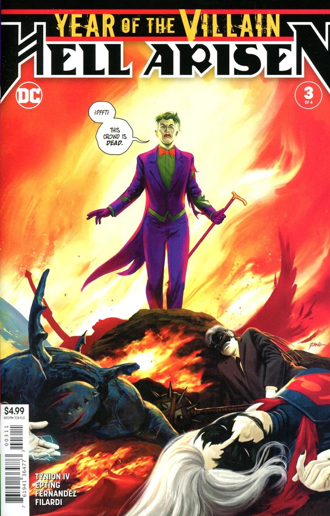 Year Of The Villain: Hell Arisen #3 of 4 (1st Print)
