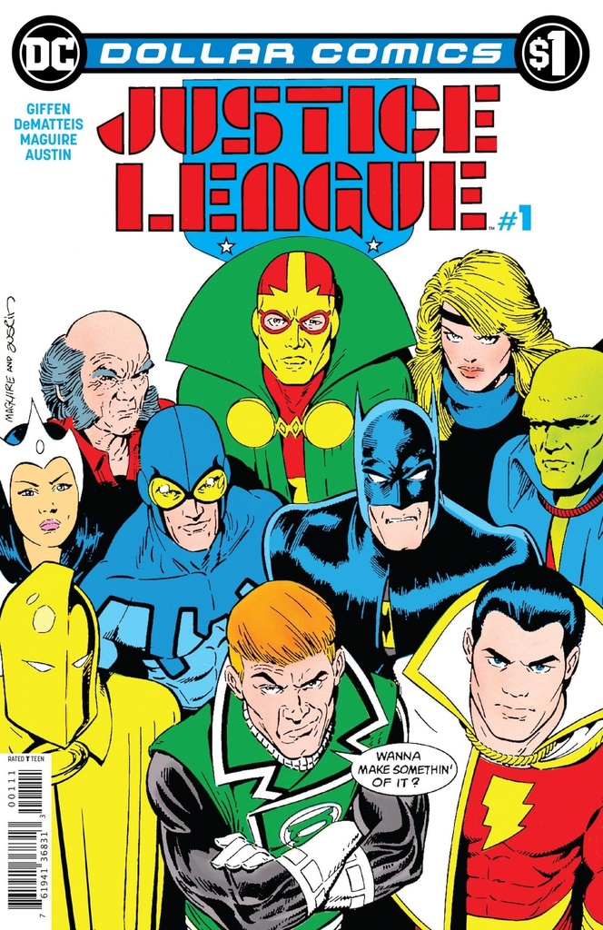 Dollar Comics #1 (Justice League 1987)