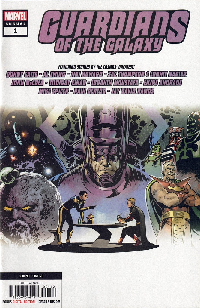 Guardians of the Galaxy: Annual #1 (2nd Printing Cinar Variant)