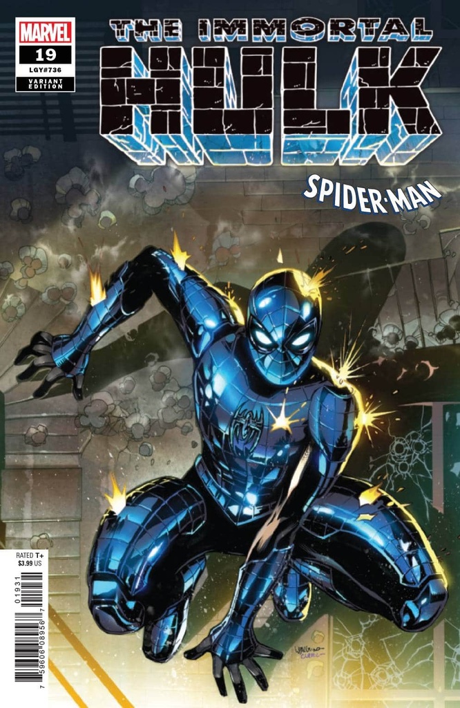 Immortal Hulk #19 (Lupacchino Spider-Man Armor Suit Variant)