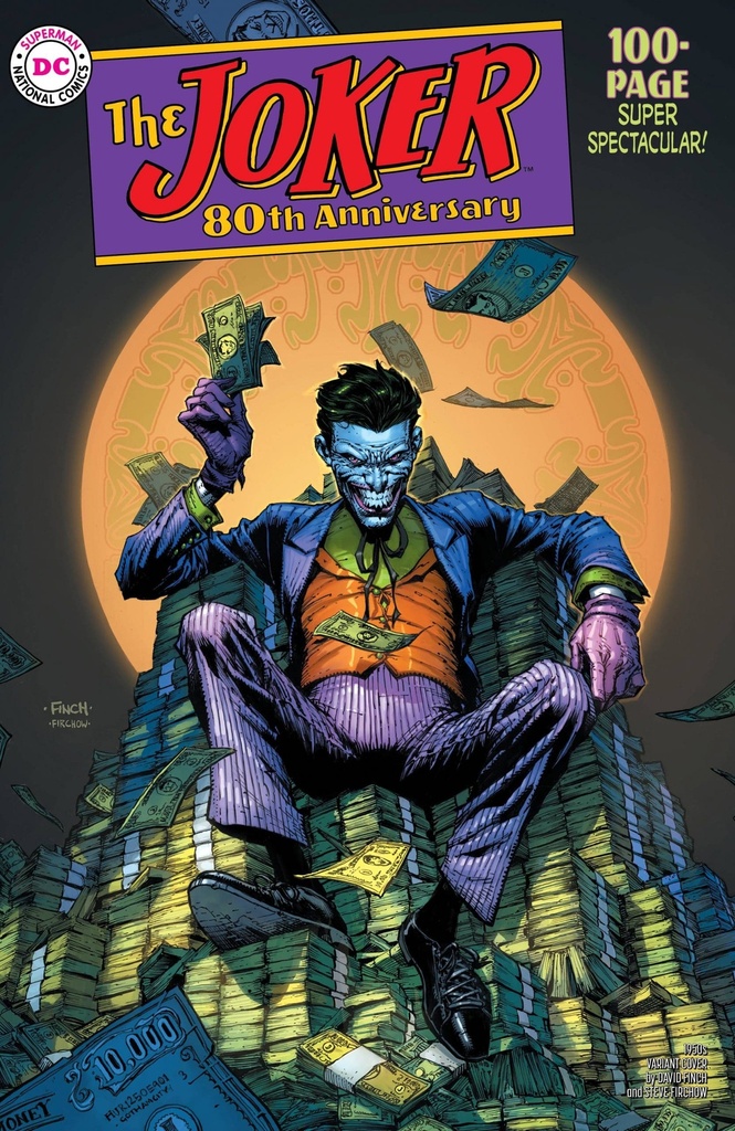 Joker 80th Anniversary 100 Page Super Spectacular #1 (1950s Finch)