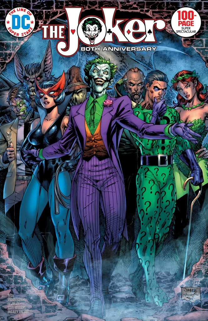 Joker 80th Anniversary 100 Page Super Spectacular #1 (1970s Jim Lee)