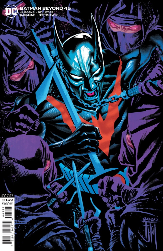 Batman Beyond #45 (Francis Manapul Variant)
