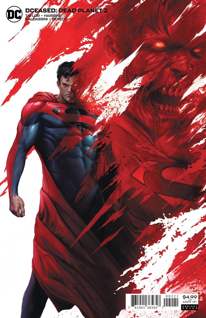 DCeased: Dead Planet #2 of 7 (Card Stock Francesco Mattina Variant)