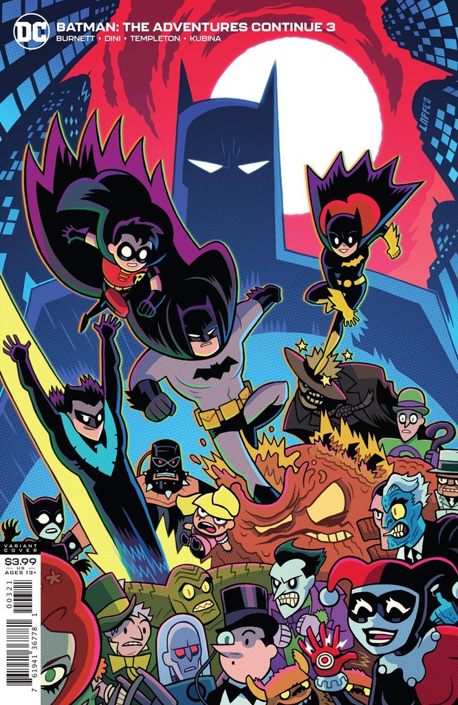 Batman: The Adventures Continue #3 of 6 (Dan Hipp Variant)