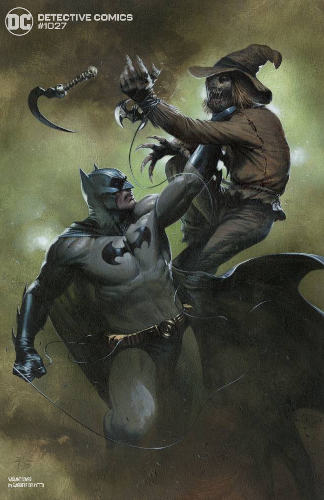 Detective Comics #1027 (Gabriele Dell'Otto Batman and Scarecrow Variant)