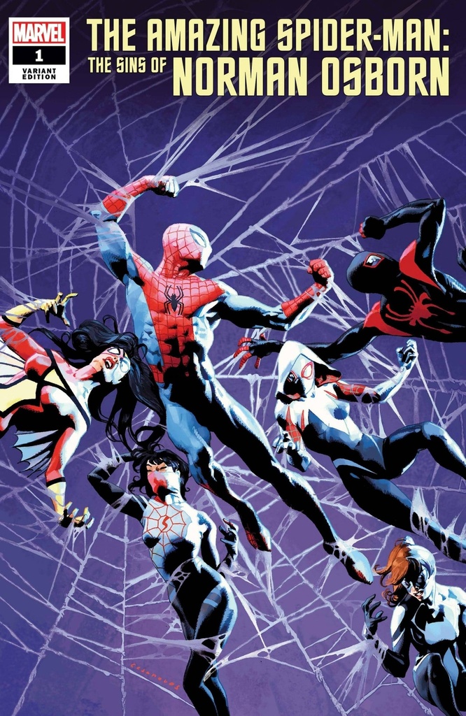 Amazing Spider-Man: Sins of Norman Osborn #1 (Casanovas Variant)
