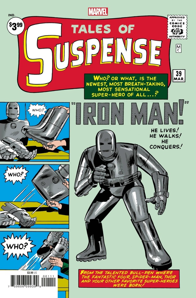 Tales of Suspense #39 (Facsimile Edition)