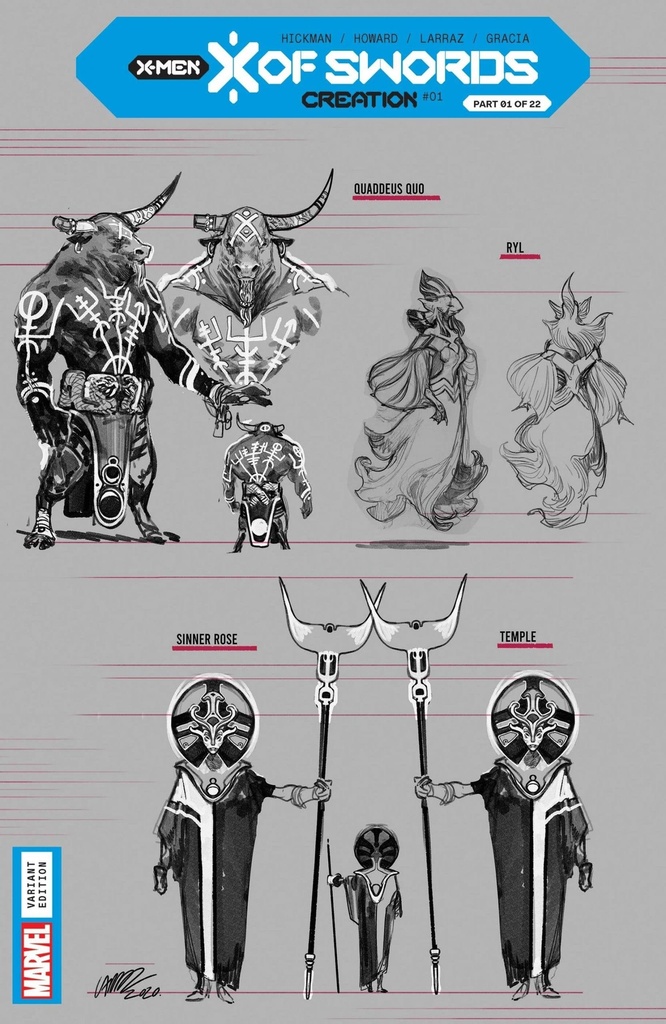 X of Swords: Creation #1 (Larraz Design Variant)