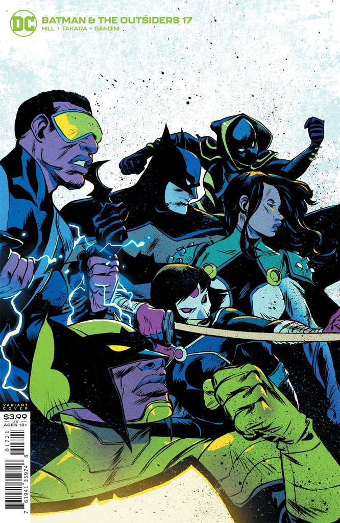 Batman And The Outsiders #17 (Sanford Greene Variant)