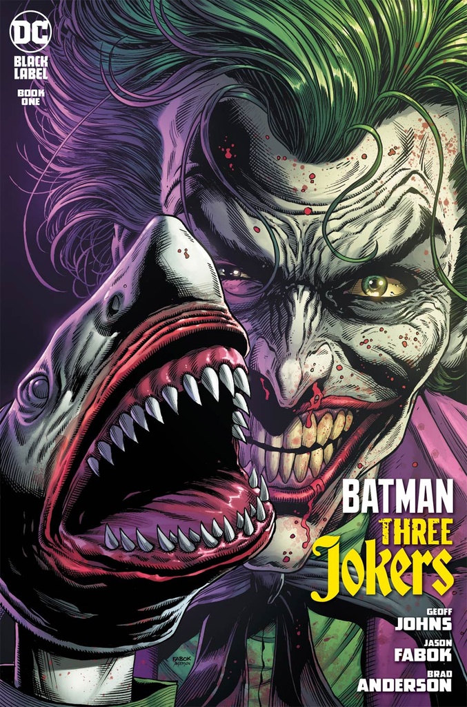 Batman: Three Jokers #1 of 3 (2nd Printing Joker Shark Variant)