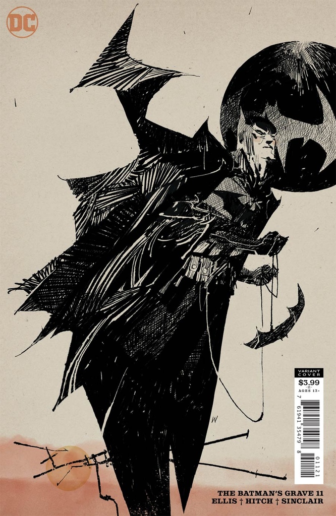 Batman's Grave #11 of 12 (Card Stock Ashley Wood Variant)