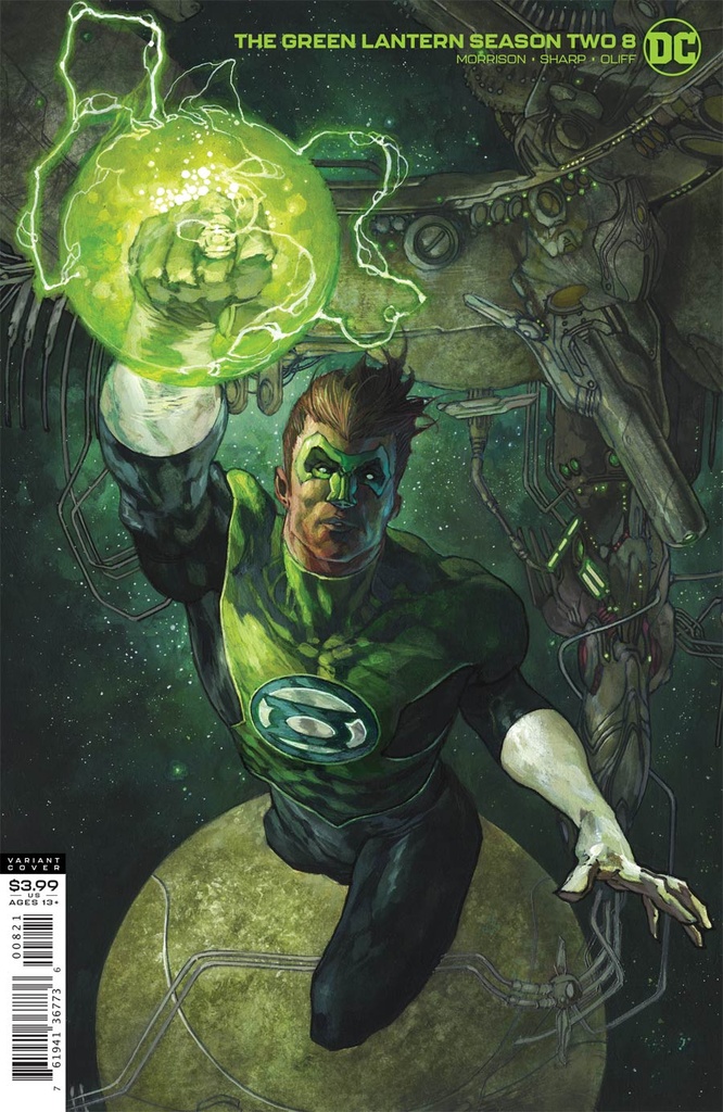 Green Lantern: Season Two #8 of 12 (Simone Bianchi Variant)