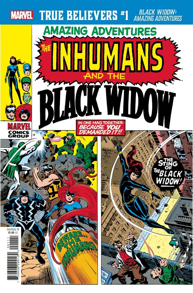 True Believers #1 (Black Widow - Amazing Adventures)