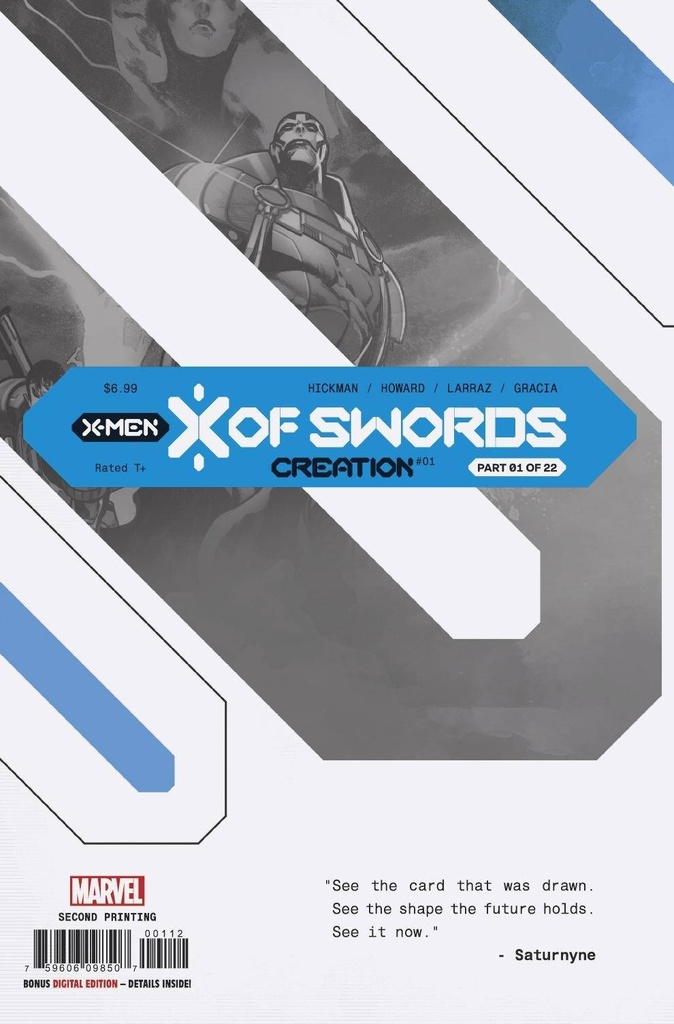 X of Swords: Creation #1 (2nd Printing Larraz Variant)