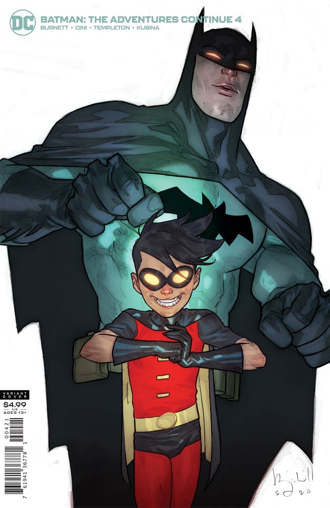 Batman: The Adventures Continue #4 of 8 (Caldwell Variant)
