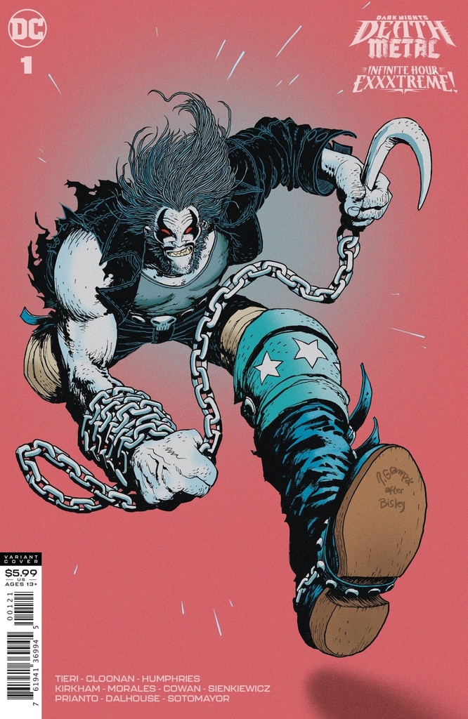 Dark Nights: Death Metal: Infinite Hours Exxxtreme! #1 (1:25 Grampa Variant)