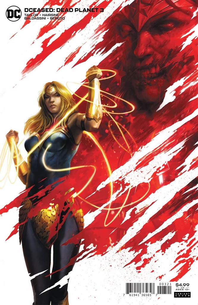 DCeased: Dead Planet #3 of 7 (Card Stock Mattina Variant)
