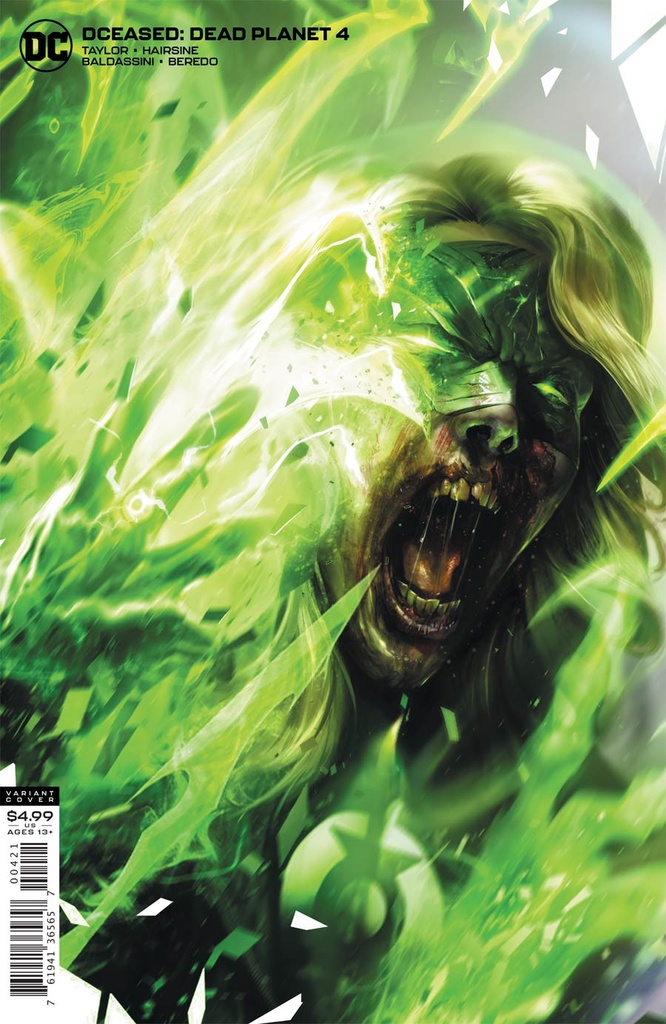 DCeased: Dead Planet #4 of 7 (Card Stock Mattina Variant)