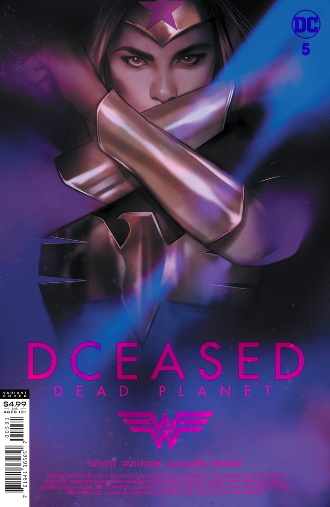 DCeased: Dead Planet #5 of 7 (Card Stock Ben Oliver Movie Variant)