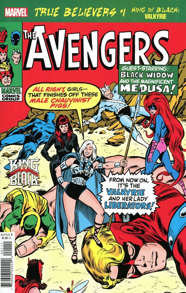 True Believers #1 (King In Black - Valkyrie)