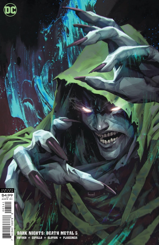 Dark Nights: Death Metal #5 of 7 (Card Stock Ngu Spectre Variant)