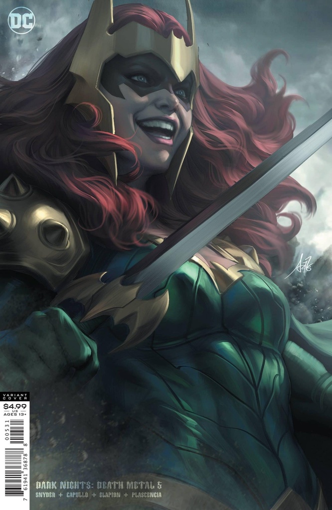 Dark Nights: Death Metal #5 of 7 (Card Stock Artgerm Kull Variant)