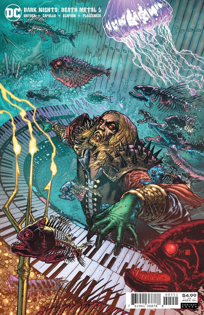 Dark Nights: Death Metal #5 of 7 (Card Stock 1:25 Doug Mahnke Variant)