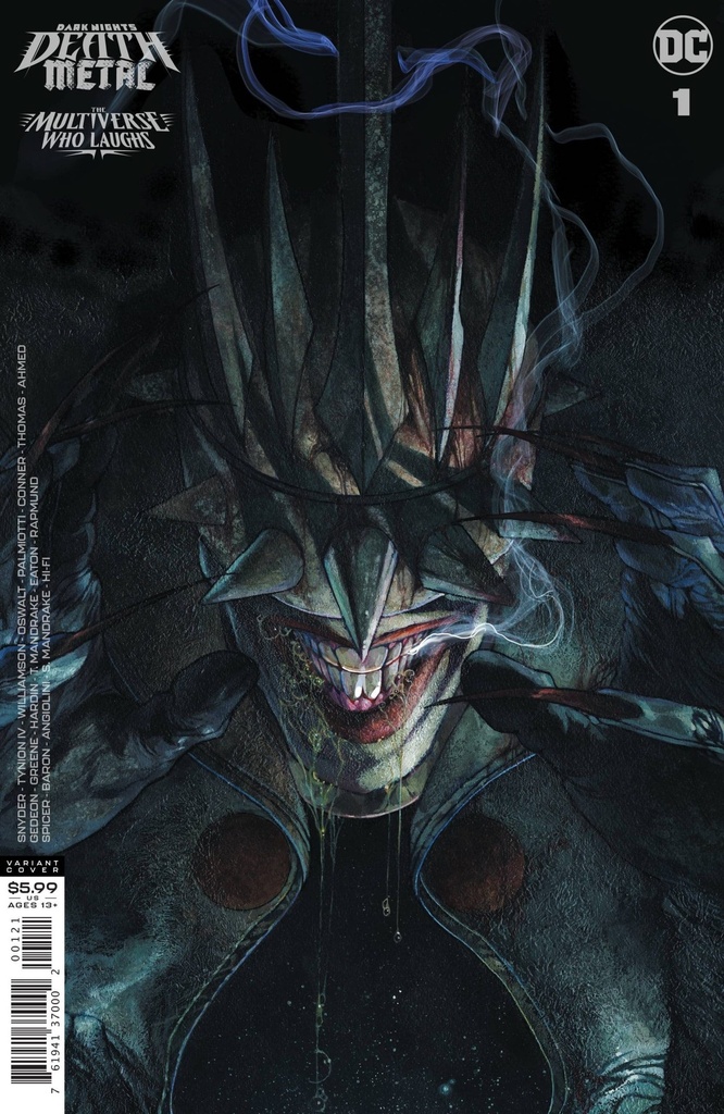 Dark Nights: Death Metal: The Multiverse Who Laughs #1 (1:25 Simone Bianchi Variant)