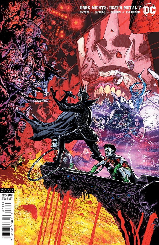 Dark Nights: Death Metal #7 of 7 (1:25 Doug Mahnke Variant)