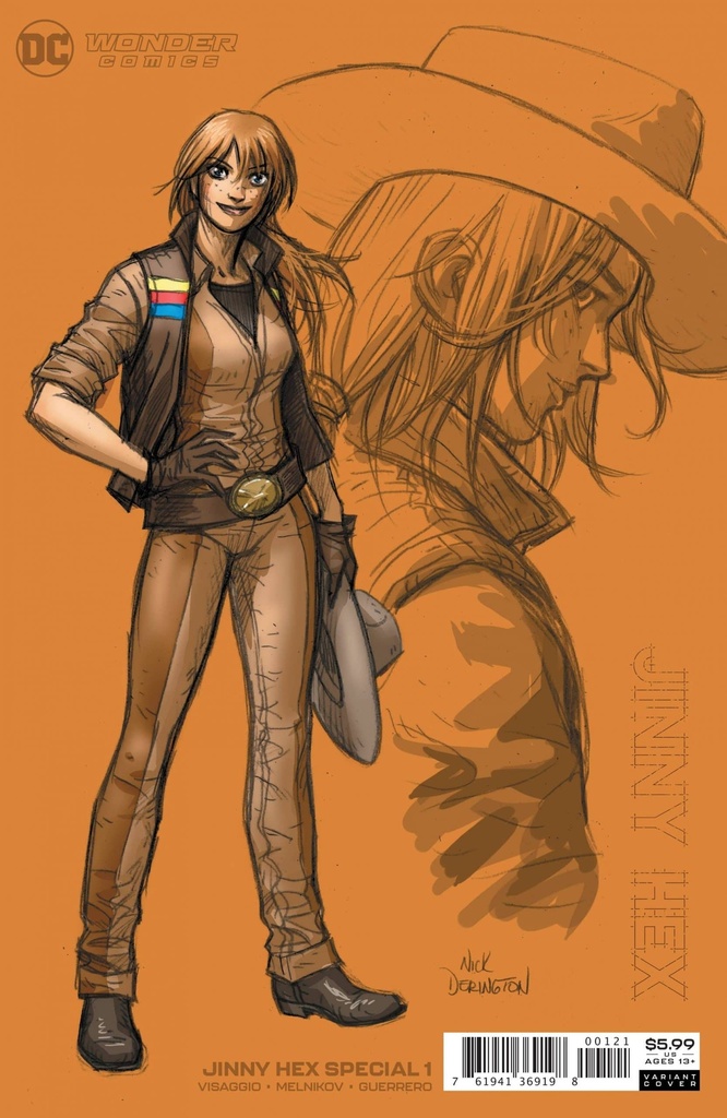 Jinny Hex Special #1 (Card Stock Nick Derington Variant)