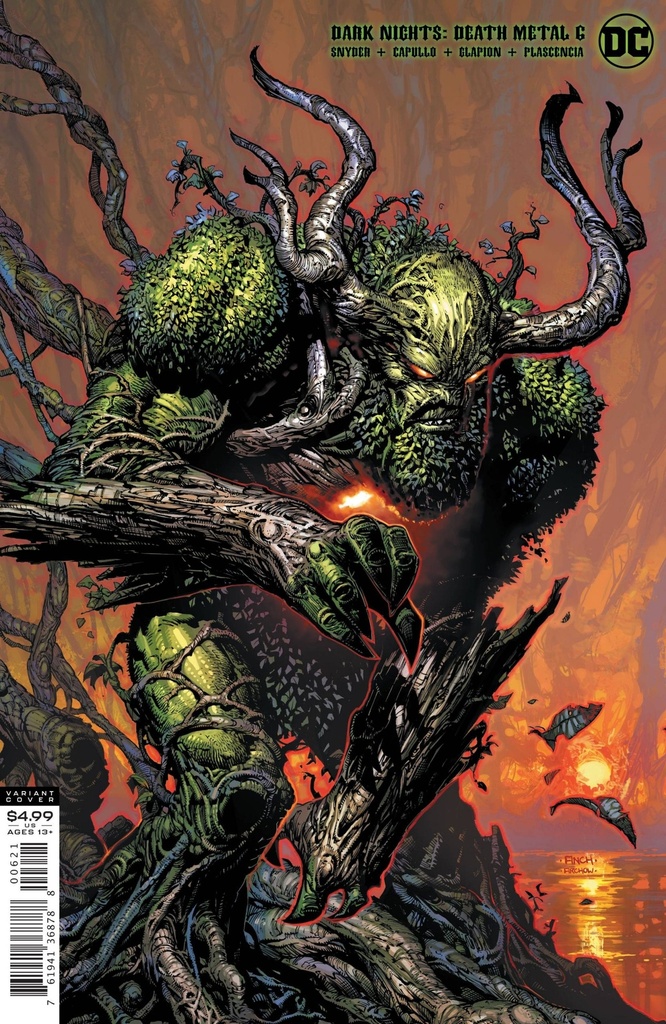 Dark Nights: Death Metal #6 of 7 (David Finch Swamp Thing Variant)