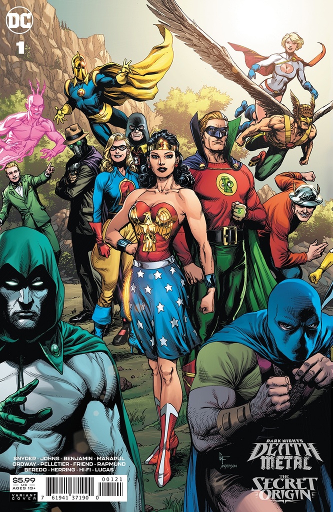Dark Nights: Death Metal: Secret Origin #1 (1:25 Variant)
