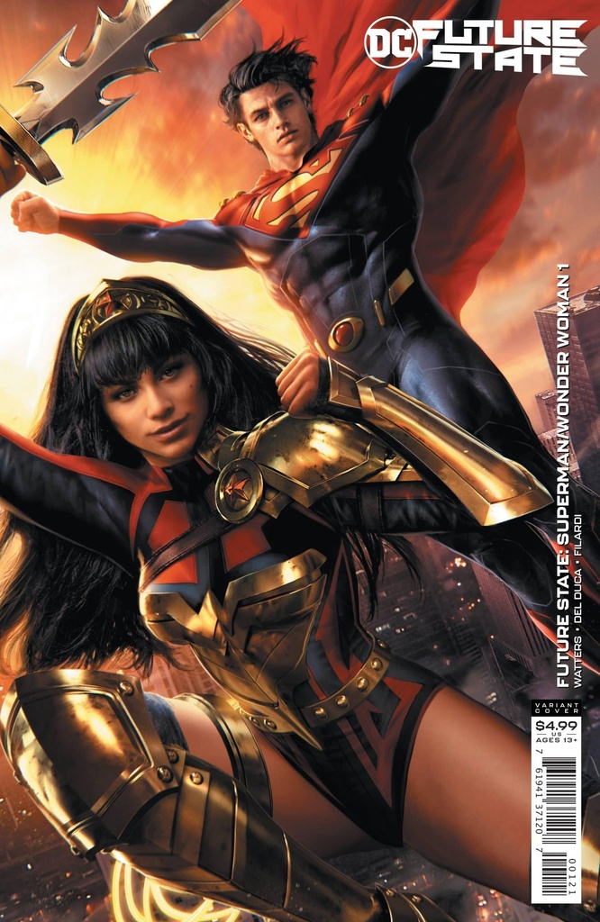 Future State: Superman/Wonder Woman #1 (Jeremy Roberts Card Stock Variant)