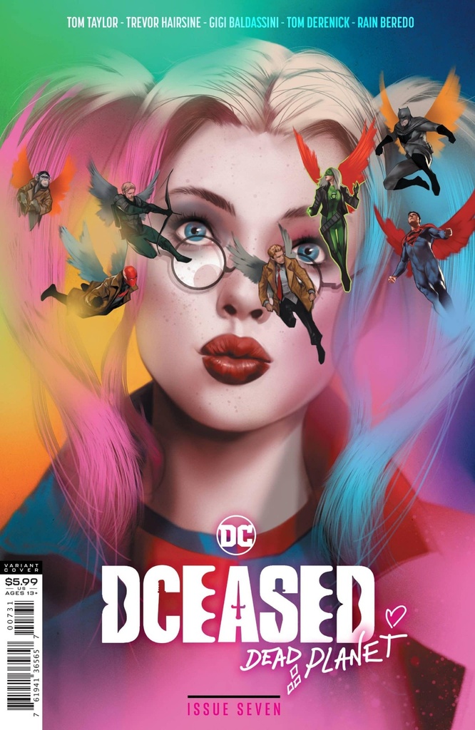 DCeased: Dead Planet #7 of 7 (Movie Homage Card Stock Variant)