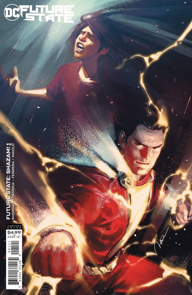Future State: Shazam #1 (Gerald Parel Card Stock Variant)