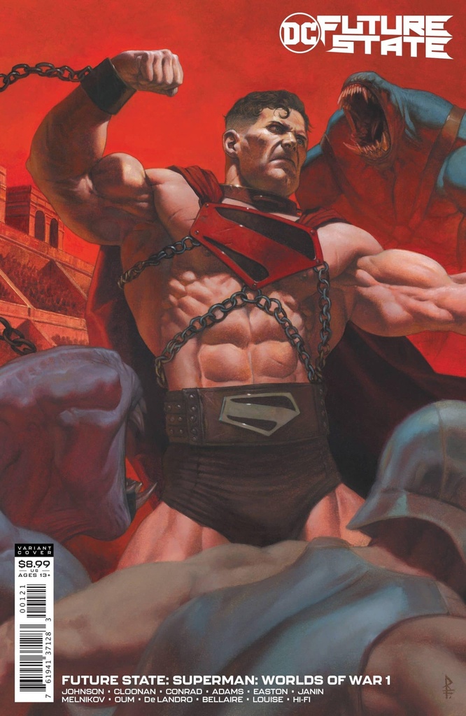 Future State: Superman: Worlds Of War #1 (Riccardo Federici Card Stock Variant)