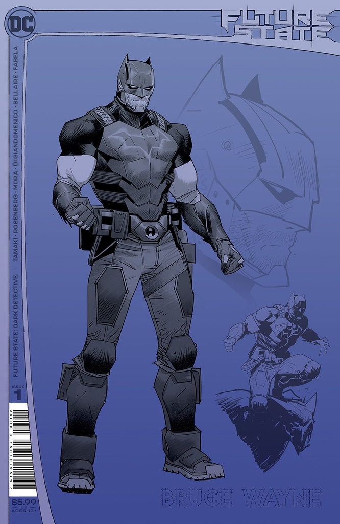 Future State: Dark Detective #1 (2nd Printing Dan Mora Design Variant)