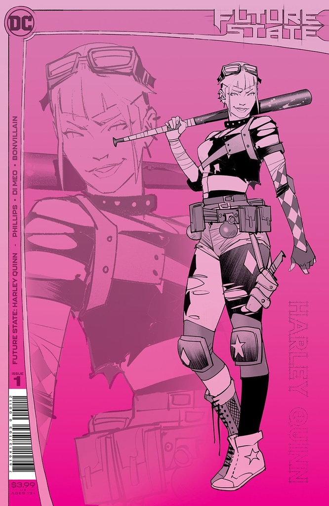 Future State: Harley Quinn #1 (2nd Printing Dan Mora Design Variant)