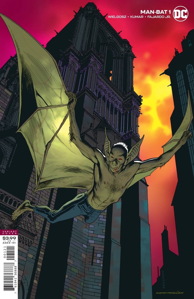 Man-Bat #1 of 5 (Kevin Nowlan Variant)