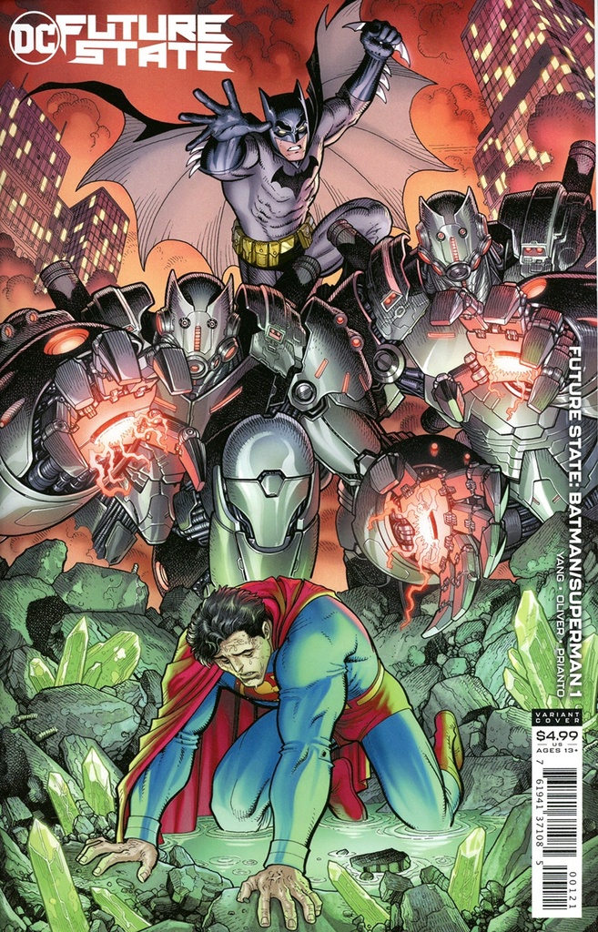 Future State: Batman/Superman #1 (Card Stock Arthur Adams Variant)