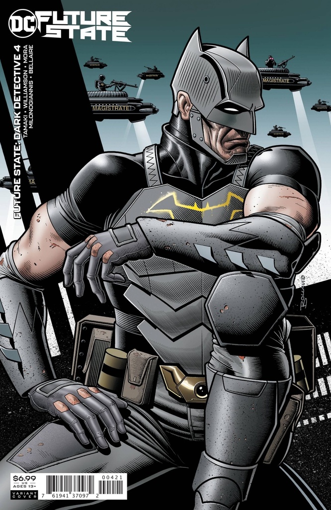 Future State: Dark Detective #4 (Card Stock Brian Bolland Variant)