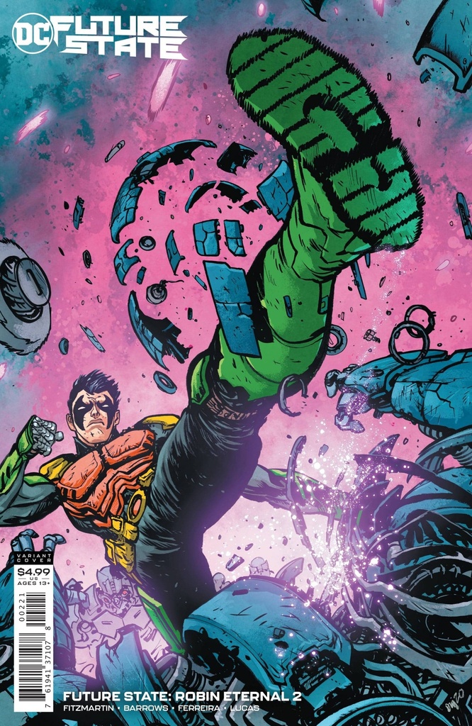 Future State: Robin Eternal #2 (Card Stock Daniel Warren Johnson Variant)