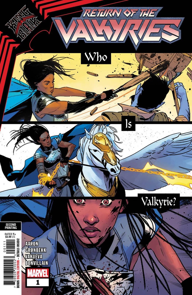 King in Black: Return of the Valkyries #1 of 4 (2nd Printing Mattia De Iulis Variant)