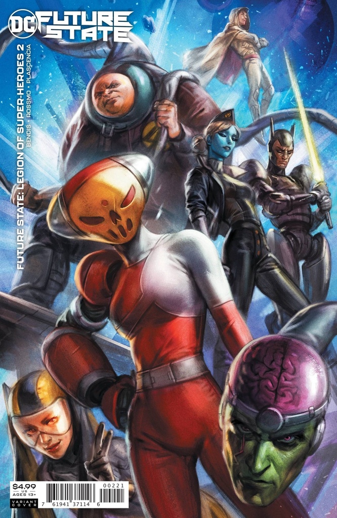 Future State: Legion Of Super Heroes #2 (Ian MacDonald Card Stock Variant)