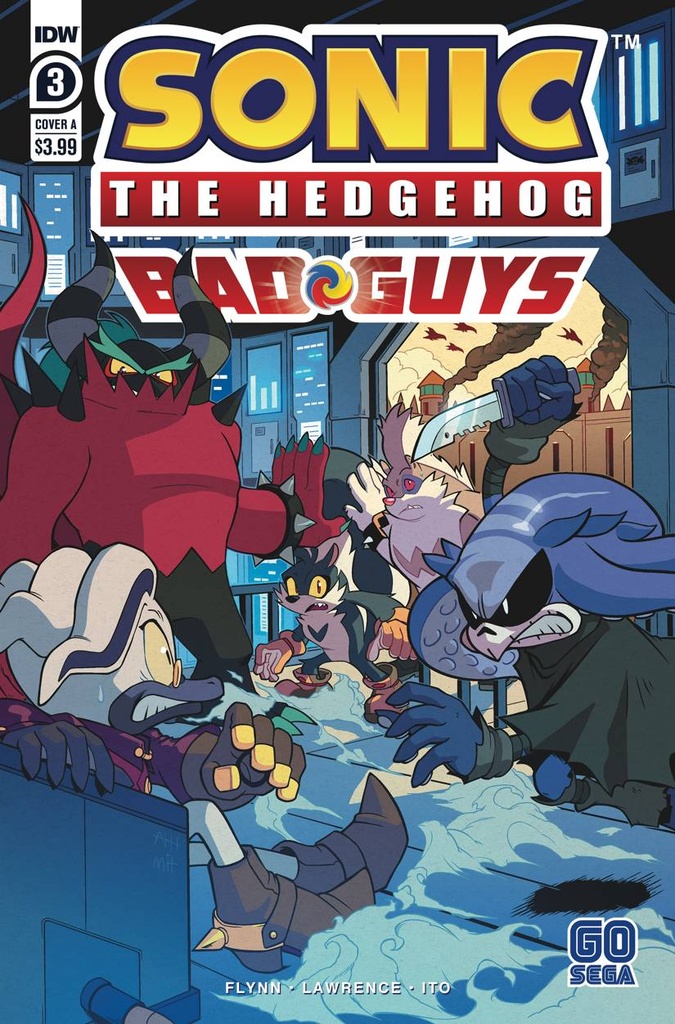Sonic the Hedgehog: Bad Guys #3 of 4 (Cover A Hammerstrom)
