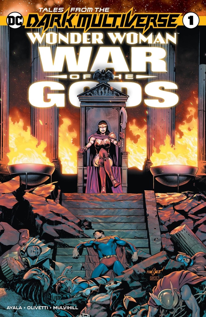 Tales From The Dark Multiverse: Wonder Woman: War of the Gods #1