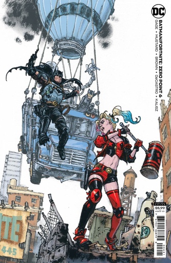 [JAN219301] Batman/Fortnite: Zero Point #6 (Kim Jung Gi Card Stock Variant)